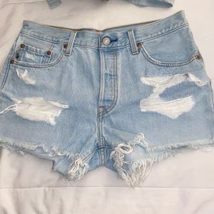 Ripped shorts